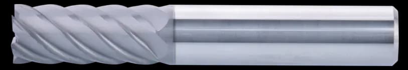 14 mm VHM Schaftfräser, 6 Schneiden, Flach, Standardlänge, Für P, M, K Materialien, AlCrN beschichtet
