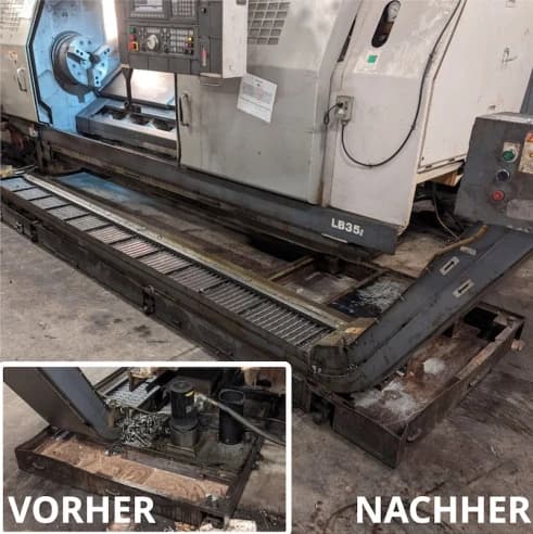 CNC-Maschinenreinigung & KSS-Wechsel Service (8 Std. max)