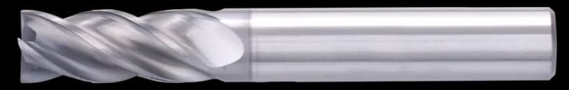 6 mm VHM Schaftfräser, 4 Schneiden, Fasenfräsen, Standardlänge