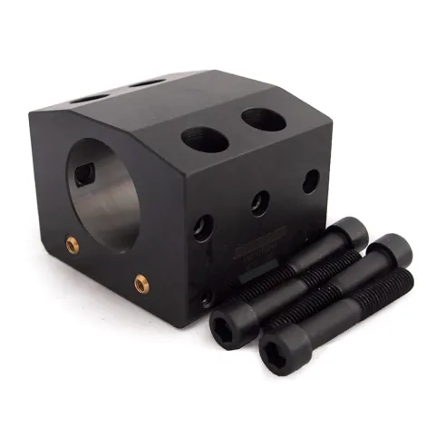 Bolt On toolholder for boring bars, clamping capacity ø50mm, center height 40mm, bolt grid 35x76 mm