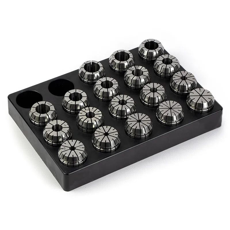 ER32 collet kit, 0.005mm, clamping capacity ø3-20 mm, 18 pcs