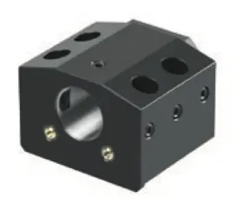 Bolt On toolholder for indexable drills, clamping capacity ø40mm, bolt grid 35x76 mm