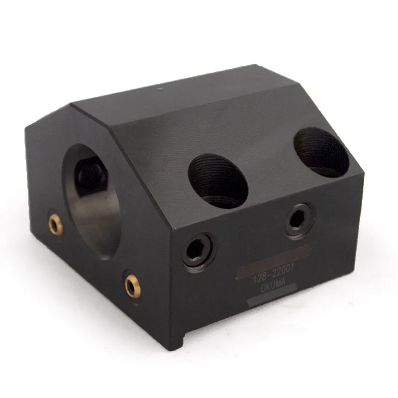Bolt On toolholder for boring bars, clamping capacity ø40mm, center height 30mm, bolt grid 45x80