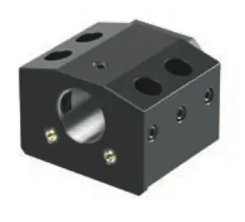 Bolt On toolholder for indexable drills, clamping capacity ø40mm, bolt grid 35x76 mm