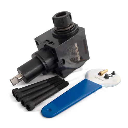 Angle (90°) live driven tool for BMT65 turrets, ER32, RPM=6000, RATIO 1:1